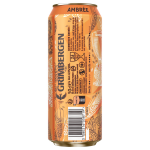Bire ambre d'abbaye 6, 5% grimbergen - la canette