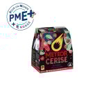 Bi�re aromatis�e au jus de cerise griotte 5, 5% meteor - le pack de bouteilles