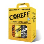 Bières artisanales coreff - le coffret de 6x33cl Bières artisanales coreff - le coffret de 6x33cl