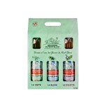Bire assortiment la verte la bleue et la violette 5, 5% mont blanc - le pack de bouteilles