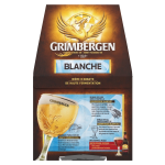 Bire blanche d'abbaye 6, 0% grimbergen - le pack de bouteilles