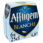 Bi�re blanche d'abbaye 4, 8% affligem - le pack de bouteilles