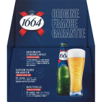 Bire blonde 5, 5% 1664 - le pack de bouteilles