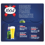 Bire blonde 5, 5% 1664 - le pack de bouteilles