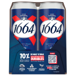 Bire blonde 5, 5% 1664 - le pack de canettes