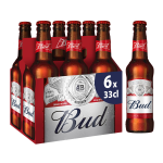 Bi�re blonde 5% bud - le pack de bouteilles