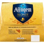 Bi�re blonde d'abbaye 6, 7% affligem - le pack de bouteilles