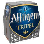 Bire blonde d'abbaye cuve tripel 8, 5% affligem - le pack de bouteilles
