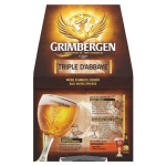 Bire blonde d'abbaye triple 8, 0% grimbergen - le pack de bouteilles