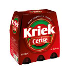 Bi�re aromatis�e cerise kriek 2, 8% saint - omer - le pack de bouteilles
