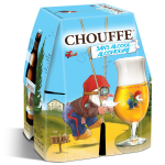 Bire blonde belge sans alcool 0, 4% chouffe - le pack de bouteilles