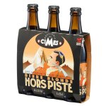 Bire blonde artisanale haute fermentation hors piste 6, 5% brasserie des cimes - le pack de bouteilles ...