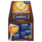 Bire blonde cuve 8. 5% 8, 5% grimbergen - le pack de bouteilles