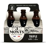 Bire blonde de dgustation de flandre triple 9, 5% 3 monts - le pack de bouteilles