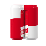 Bire blonde d'alsace 4, 2% kronenbourg - le pack de canettes
