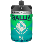 Bire blonde non filtre champ libre 5, 8% gallia - le ft