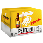 Bire blonde 5, 5% pelforth - le pack de bouteilles