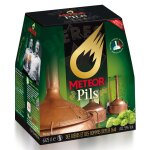 Bi�re blonde pils 4, 7% meteor - le pack de bouteilles