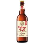Bire blonde triple 4 crales 8, 5% abbaye du lys - la bouteille