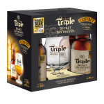 Bi�re blonde d'abbaye 8% triple secret des moines - le pack de bouteilles
