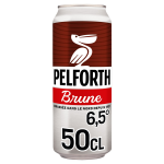 Bire brune douce 6, 5% pelforth - la canette
