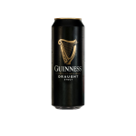 Bire brune draught 4, 2% guinness - la canette