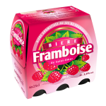 Bi�re framboise 2, 8% saint - omer - le pack de 6x25cl