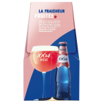 Bire aromatise framboise rose 4, 5% 1664 - le pack de bouteilles