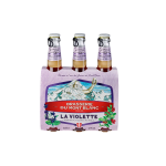 Bire aromatise violette et airelles 4, 7% brasserie du mont blanc - le pack de bouteilles