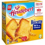 Biscottes 96% de crales heudebert lu - la bote de 36 tranches - 290 g
