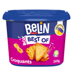 Biscuits apritifs crackers best of box belin - la bote de 205 g