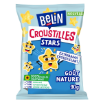 Biscuits apritifs got nature croustilles stars belin - le sachet de 90 g