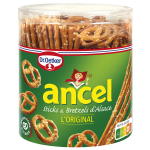 Biscuits apritifs sticks bretzels original ancel - la boite de 300 g