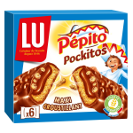 Biscuits barre fourrés au chocolat au lait et au riz soufflé pockitos pepito lu - la boîte de 6 sachets ... Biscuits barre fourrés au chocolat au lait et au riz soufflé pockitos pepito lu - la boîte de 6 sachets ...