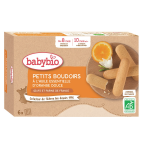 Biscuits bb ds 8 mois saveur orange boudoirs babybio babybio - le paquet de 24 - 120 g