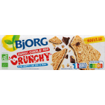 Biscuits bio fourrs chocolat noir crunchy bjorg - le paquet de 150g