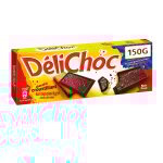 Biscuits chocolat noir delichoc - 150g