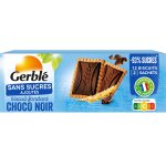 Biscuit fondant chocolat noir sans sucres ajouts gerble - la bote de 126g