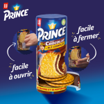 Biscuits fourrs au chocolat au bl complet prince lu - les 3 paquets de 300 g