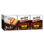 Biscuits fourrs au chocolat goters rem - le paquet de 9 sachets - 375 g