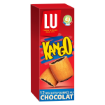 Biscuits fourrs au chocolat kango lu - la bote de 225 g