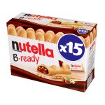 Biscuits fourr�s noisettes et cacao nutella b - ready - x15 - 330g