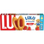 Biscuits  la fraise la barquette lulu lu - la bote de 3 sachets - 120 g