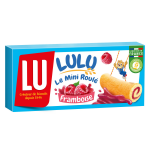 Biscuits framboises miniroules - la boite de 150g Biscuits framboises miniroules - la boite de 150g