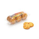 Biscuit galette pur beurre aux ppites de caramel biscuiterie joubard - le paquet de 180g