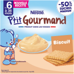 Biscuit gourmand nestle - la boite de 400g