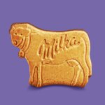 Biscuits napp�s au chocolat au lait choco moo milka - le paquet de 200 g