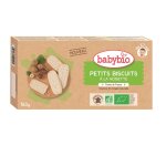 Biscuits bb ds 8 mois saveur noisette bio babybio - le paquet de 160g