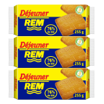 Biscuits petit d�jeuner recette originale rem - les 3 paquets de 255 g