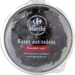 Biscuits roses des sables chocolat noir carrefour - la bo�te de 200g
